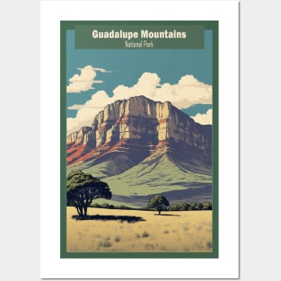 Guadalupe Mountains National Park Travel Poster Posters and Art